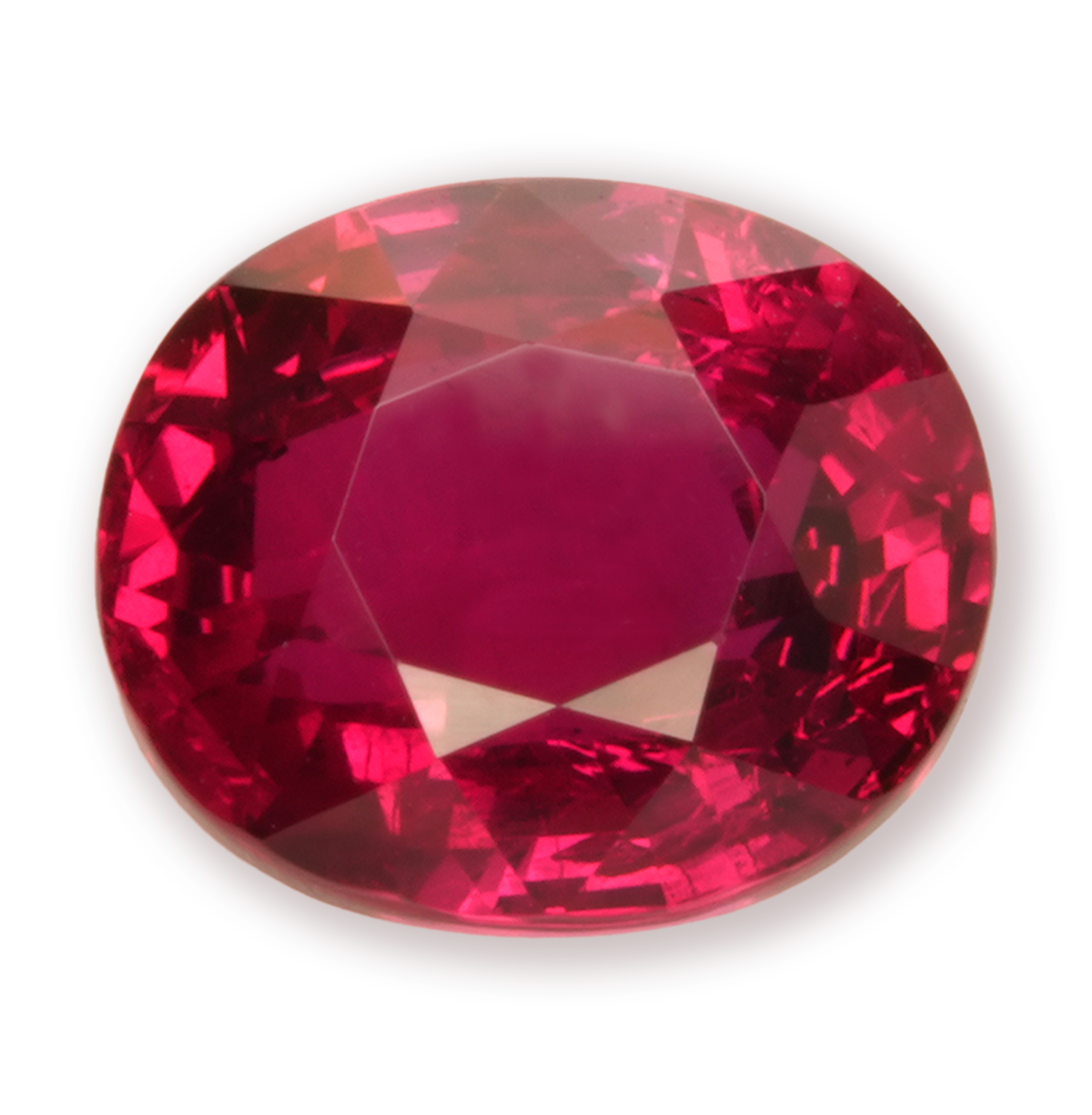 OVAL MOZAMBIQUE Ruby